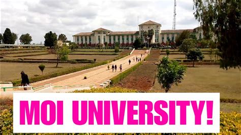 objectives of moi university